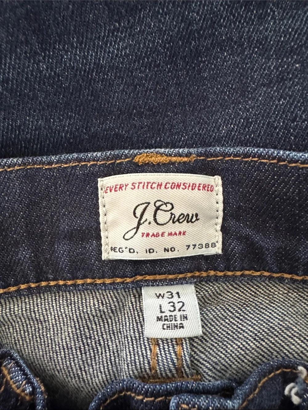 J. Crew Men's 250 Jeans
